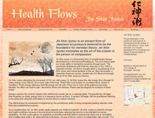 Tablet Screenshot of healthflows.com